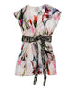 Loose Dress in Floral Silk, BELL by Alicia Bell