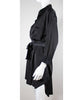 Shirt Tail Dress in Black Charmeuse, BELL by Alicia Bell