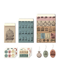 Cavallini Petite Parcel French Ephemera Set