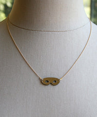 Mask Gold Filled Necklace