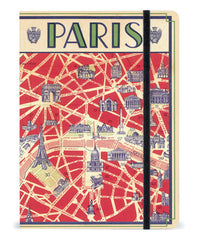 Paris Map Notebook