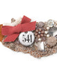 Elements by Jill Schwartz What's Your Number Leather Bracelet