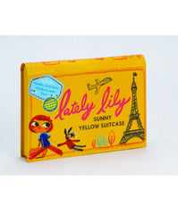 Lately Lily Sunny Yellow Suitcase by Micah Player