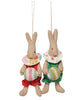 Maileg Newborn Baby Bunny with Rattle on a String