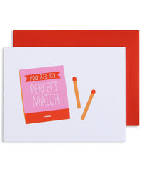 Perfect Match Greeting Card