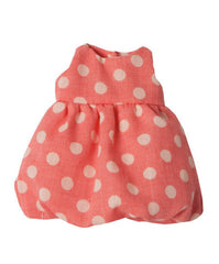 Maileg Mini Bubble Dress in Pink Dot for Mini Bunnies and Rabbits