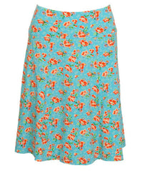 Louie et Lucie Wide Patch Skirt Porcelain