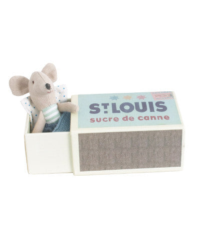 Maileg Spring Little Brother Mouse in Matchbox